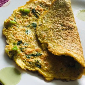 Oats Egg White Omlette